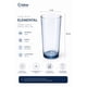 thumbnail image 2 of Set 6 Vasos De Vidrio Altos Bebidas 480ml Elemental - Cristar, 2 of 4
