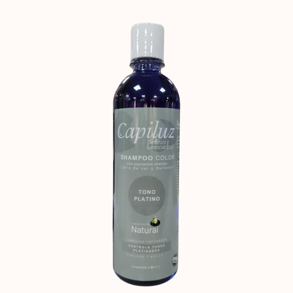 Capiluz Shampoo Matizador Platino 500ml