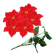 thumbnail image 1 of Flores navidad artificiales ramo 5 uds decoración, 1 of 3