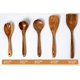 thumbnail image 4 of Juego de utensilios de cocina TEZZ Wood, 5 piezas, acacia natural, 4 of 9