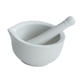 thumbnail image 3 of Mortero y maja de porcelana, recipiente para moler, herramienta manual portátil, utensilios de cocina, recipiente para moler ajo, arroz y frutas. Blanco, 3 of 5