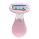 thumbnail image 4 of Maquinilla De Afeitar Para Mujer, Maquinilla De Afeitar Con Mango Antideslizante, Maquinilla De Afeitar De Belleza, Afeitadora Portátil Para Mujer, Rosa, 4 of 5