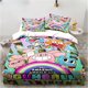 thumbnail image 1 of v242 Bed Sheets Cartoon Amazing World Bedding Set,Duvet Cover Comforter Bed Set Quilt Cover Pillowcase,King Queen Twin Size Boys Girls Adults 3-Piece Bedding Set (1 Duvet Cover + 2 Pillow Shams) Bed S, 1 of 5