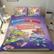 thumbnail image 1 of Super Cosas Conjunto de sábanas temático, trío de piezas, cómodo y amigable con la piel, diseño único, regalo de decoración para el hogar para familiares, amigos y fans,173cm *218cm, 1 of 6