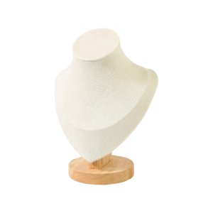 Ioensy - Soporte De Exhibición Colgante De Collar Moda Para Tiendas Minoristas De Mesa Mostrador Beige