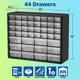 thumbnail image 2 of Gabinete de Almacenamiento Akro-Mils 10144 con 44 Cajones, Negro, 2 of 7