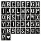 thumbnail image 1 of Juego de plantillas YEAJON de 12 pulgadas para letras, símbolos y números, 42 piezas, 1 of 8