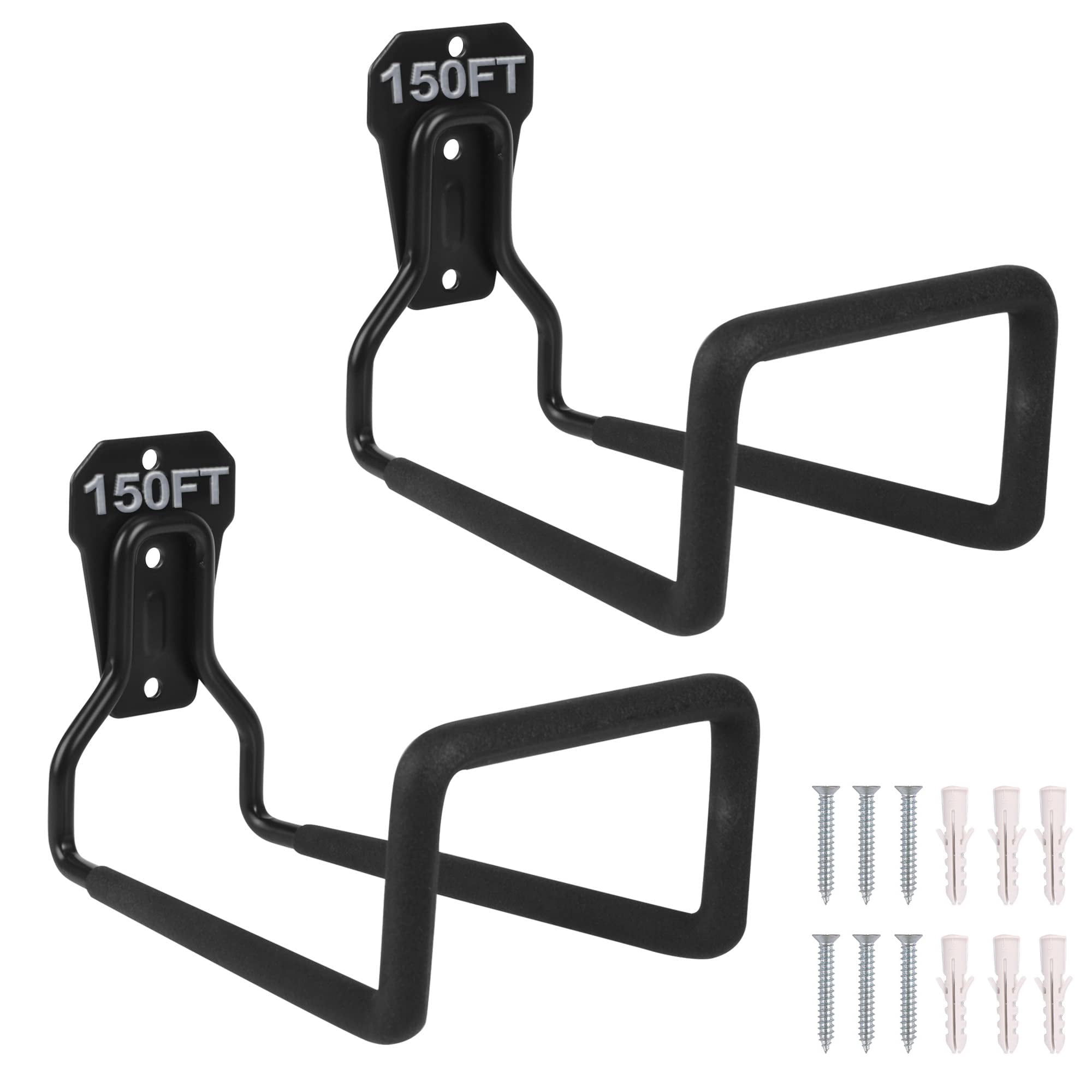 Colgador De Mangueras Peomev, Resistente, Para Almacenamiento De Mangueras De Jardín, 2 Unidades