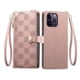 thumbnail image 1 of Funda Billetera con Cierre para [iphone 14 Promax] con Tarjetero, Soporte y Correa de ManoRosa, 1 of 5