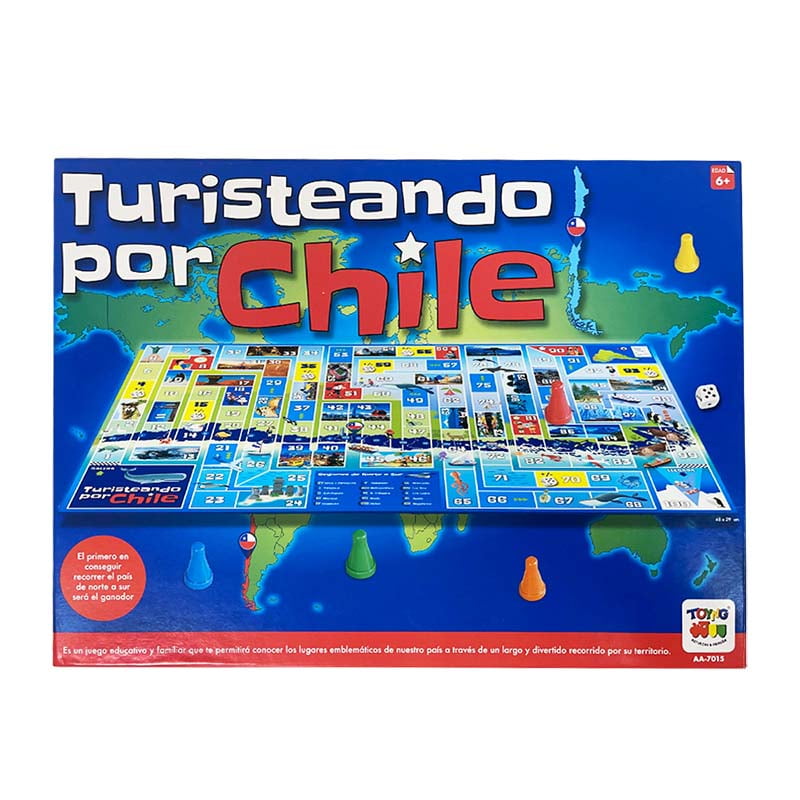 Juego De Mesa Turisteando Chile - Toyng