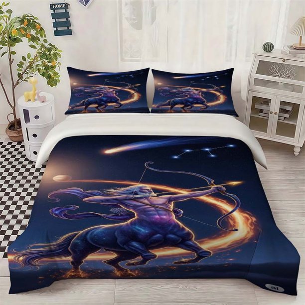 Sagittarius Art Pattern Bedding Set Soft and Comfortable Bedding Set