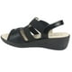 thumbnail image 2 of Sandalia Chalada Mujer Lupe-4 Negro Casual, 2 of 6