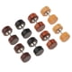 thumbnail image 4 of 4 Pares De Pendientes De Madera De Doble Cara Para Hombres Y Mujeres, Joyería Para El Cuerpo, Perno Prisionero Con Barra, 4 of 5