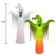 thumbnail image 2 of Hourleey Ghost inflable para Halloween, 2,7 m, con luces LED, 2 of 7