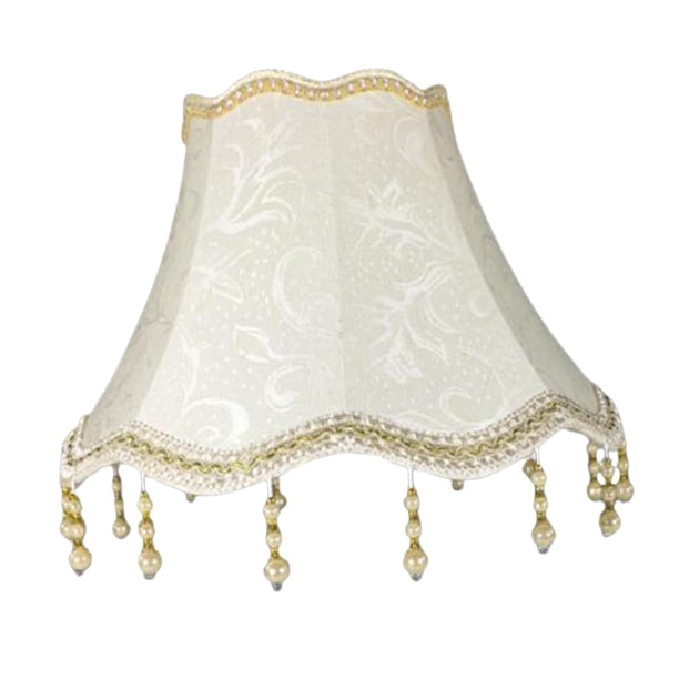 Lámpara de mesa Pantalla de tela Pantalla de lámpara Reemplazo de pantalla Lámpara de protección hecha a mano simple Accesorio para comedor Dormitorio 16cmx35cmx28cm
