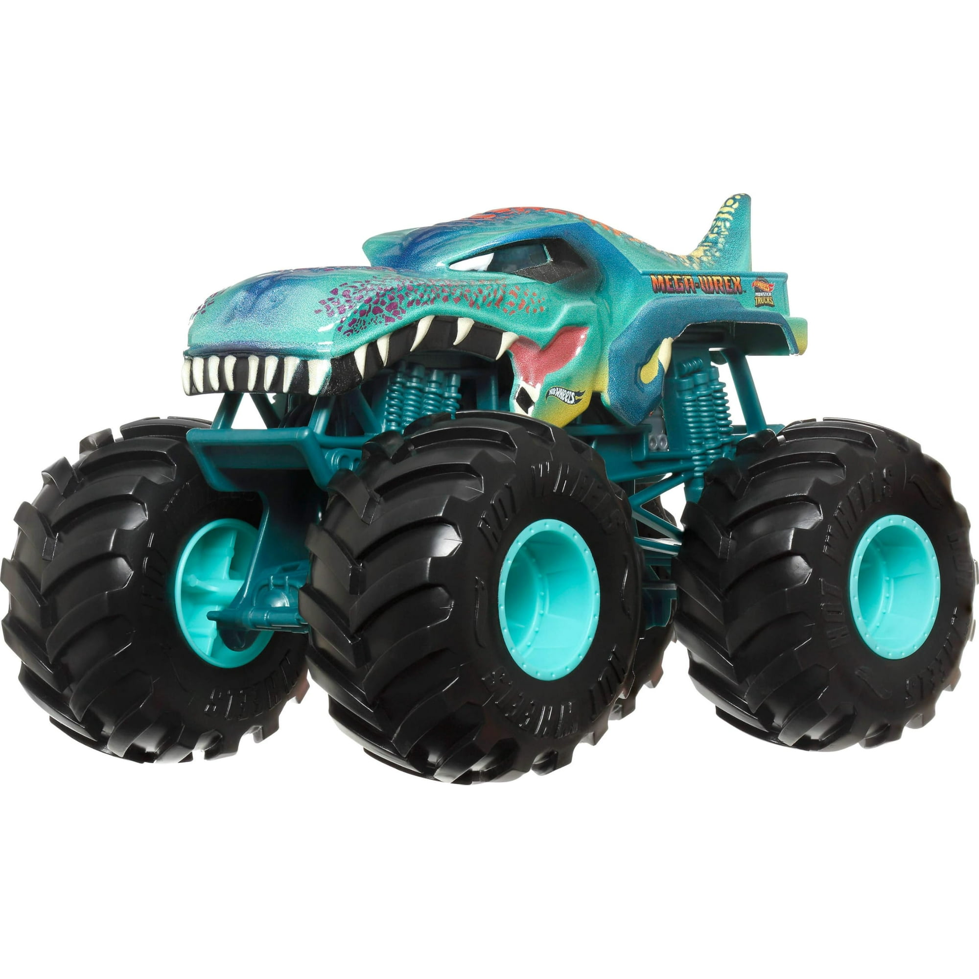 Camión De Juguete Hot Wheels Monster Trucks 1:24 Fundido A Presión Durante Más De 3 Años