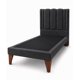 thumbnail image 3 of Cama 1,5 plaza Milano + Respaldo 1,5P Milano Gris Oscuro, 3 of 5