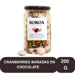 Kokoa Roots Grageas Cranberries Chocolate Blancoleche 200G