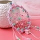 thumbnail image 5 of Atrapasueños hechos a mano para dormitorio, regalo para niñas, plumas de colores rosas., 5 of 8