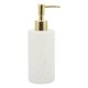 thumbnail image 1 of Dispensador de Jabón Clásico Cilíndrico de 1 Pieza para Hoteles 350ml Tono Blanco Dorado de Unique Bargains, 1 of 6