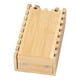 thumbnail image 3 of Estuche Rodante De Madera De Dados De Bambú Para Jugadores De Juegos De Rol De Juegos De Mesa Jagged, 3 of 5