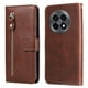 thumbnail image 4 of Funda con Cremallera para OnePlus 13R 5G, Carcasa Cartera de Cuero PU con Soporte y Tarjetero, 4 of 5
