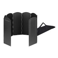 Magideal - Parabrisas Para Estufa De Campamento, 8 Platos, Estufa De Camping Portátil Plegable, Parabrisas, Estufa De Gas, Parabrisas, Para Picnic, Mochilero, 50Cm