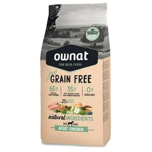 Ownat Just Perro - Alimento Para Perro Adulto Grain Free Pollo 3 Kg
