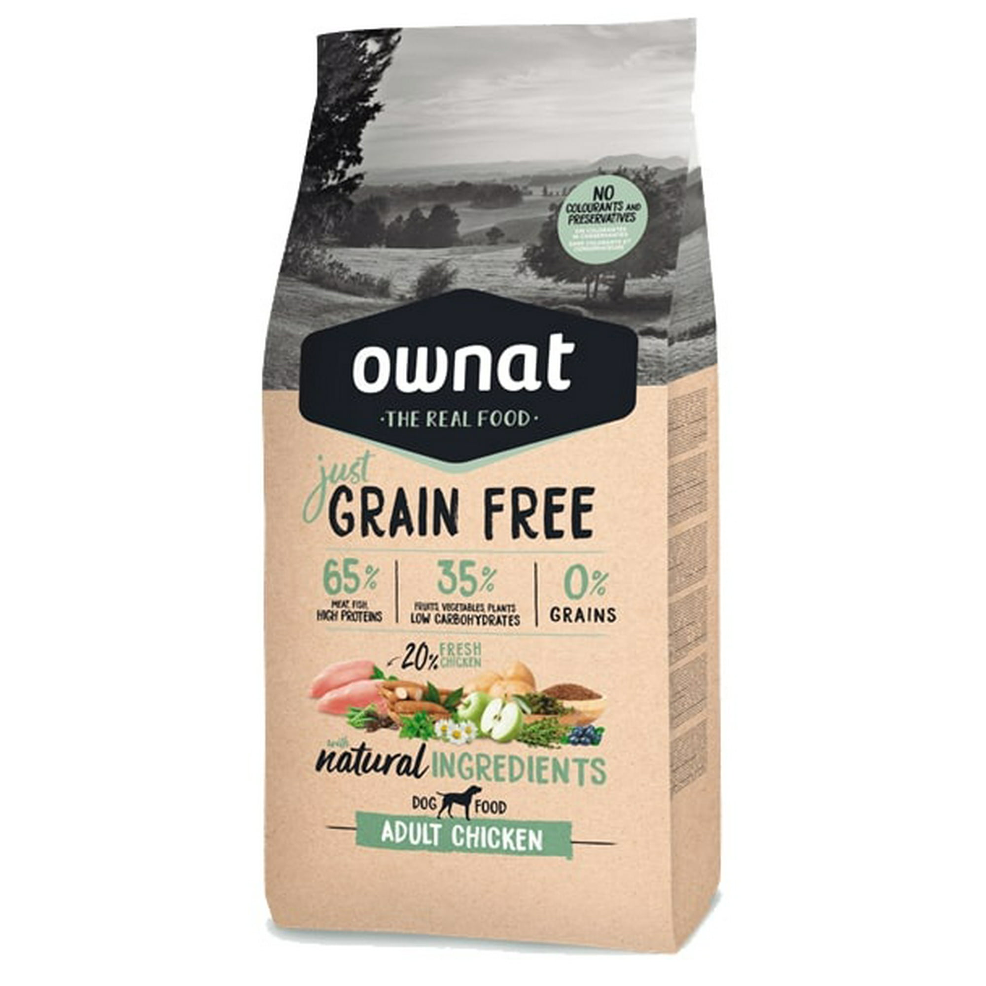 Ownat Just Perro - Alimento Para Perro Adulto Grain Free Pollo 3 Kg