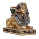 thumbnail image 4 of Resina Antiguo Egipto Candelabro Candelabro Estatua Mesa Cena Decoración C, 4 of 5