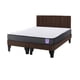thumbnail image 2 of Cama Europea 2 Plazas + Respaldo Tubular Negro Café, 2 of 3