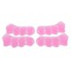 thumbnail image 1 of 5x2 Pares De Gel De Silicona Elástico Para Dedos Hallux Valgus Separadores Alisadores Rosa, 1 of 1
