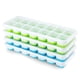 thumbnail image 1 of Bandejas para cubitos de hielo Airabc de silicona con tapa extraíble, paquete de 4, 1 of 8