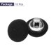 thumbnail image 3 of Uxcell 10pcs 16L Botón Cubierto de Tela de Tela 10mm 3/8" Vástago de Metal Botones Redondos de Costura DIY Botón de Reemplazo para Coser Ropa Trajes Abrigos Blusas Suéteres, Negro, 3 of 7