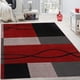 thumbnail image 2 of Alfombra Frize Carved D5 133x180 Red, 2 of 3