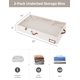 thumbnail image 2 of Caja de almacenamiento para debajo de la cama StorageWorks, color blanco marfil, grande, paquete de 2, 2 of 9