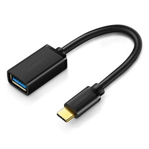 Ugreen - Adaptador Otg 3.1 Usb-C/Usb-A M/H 15Cm Negro Us154