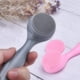thumbnail image 5 of Cepillo de limpieza facial de silicona, cepillos de limpieza facial manuales $ Cepillo de limpieza facial de silicona con función de calor, cepillo de limpieza facial para todo tipo de piel $ Cepillo, 5 of 6