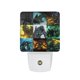 thumbnail image 1 of Titanes del Pacífico Luz nocturna LED con sensor de anochecer a amanecer para dormitorio, baño, pasillo, escaleras - Lámpara LED nocturna de enchufe, 0.5W - 1 pieza, 1 of 6
