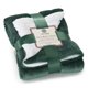thumbnail image 1 of Manta Genteele Sherpa supersuave de 100 x 125 cm, color verde cazador, 1 of 6