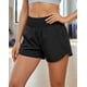 thumbnail image 2 of Calza corta Mujer doble bolsillo fitness, 2 of 3