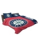 thumbnail image 1 of Seattle Mariners MLB Baseball American League Quilt Duvet Cover Set Soft3-Piece Bedding Set, 1 of 5