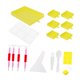 thumbnail image 5 of Kits De Bandejas Para Pinturas De Diamantes 5D, Bandejas De Clasificación De Cuentas Para Manualidades, Color Amarillo, 5 of 5