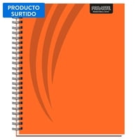 Cuaderno Universitario 5Mm Liso 100 Hojas, Color Surtido 1 Un Proarte