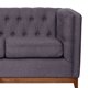 thumbnail image 2 of Sofa Lino Roma 2 Cuerpos Gris Oscuro, 2 of 3