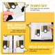 thumbnail image 5 of Portacartas EASYFUN 400 cartas 50 fundas negro, 5 of 7