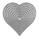 thumbnail image 1 of Troqueles de corte AHTOLS de 10 piezas con corazones de amor, plantillas metálicas, 1 of 7