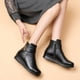 thumbnail image 5 of Zapatos de madre, zapatos de algodón de invierno, botines cálidos antideslizantes con forro polar para otoño e invierno para mujeres mayores de mediana edad., 5 of 5