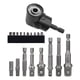 thumbnail image 4 of Right Angle Attachment,Socket Extension Set,1/4 Inch Right Angle Close Quarters Ratcheting Reversible Screwdriver Set for Man Power Tool Accessories Corto, 4 of 5
