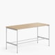 thumbnail image 2 of Mesa Oficina Cafetería Astro 160x90 Natura/Blanco, 2 of 3